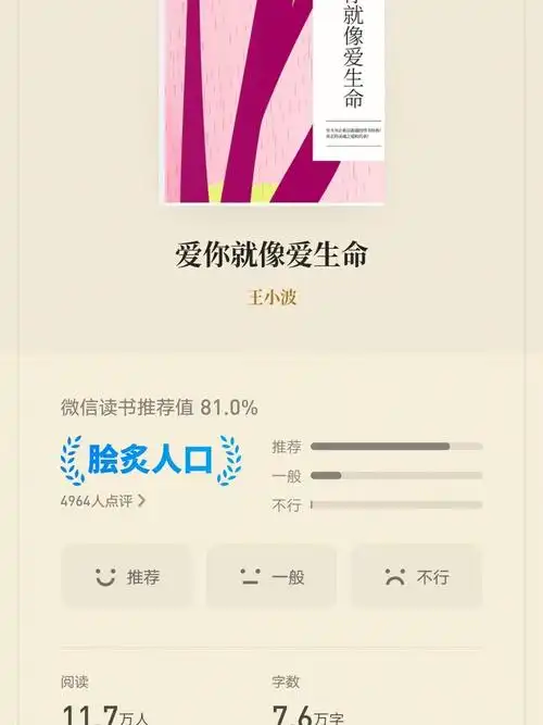 王小波爱你就像爱生命