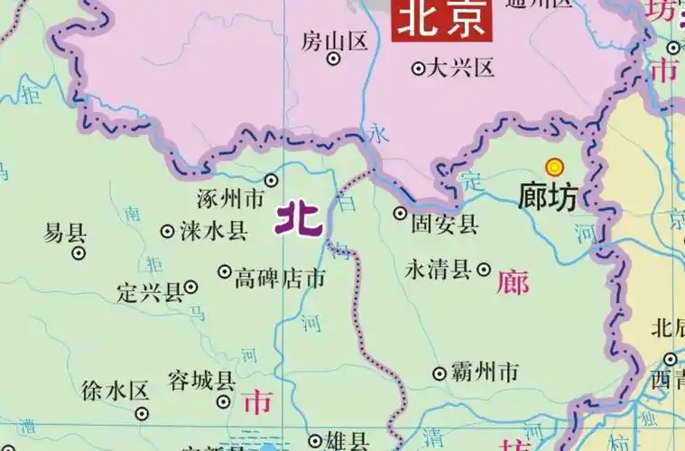 高碑店市历史及行政区划沿革