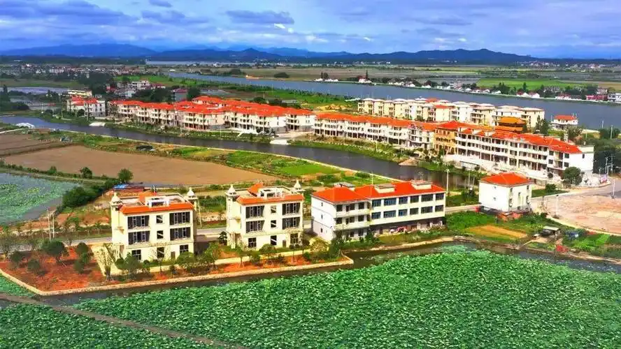 新建区象山镇河林村荷塘变身聚宝盆