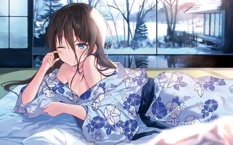 可爱萌系动漫美女桌面壁纸