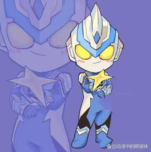 大头q版奥特曼可爱图片