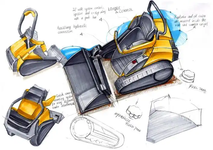 手绘,产品手绘,产品马克笔,效果图