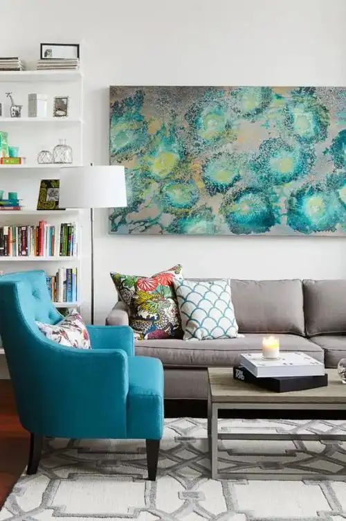 绝美孔雀蓝,世有万种风情,不及你倾城绝代|家居|时尚|色卡_网易订阅