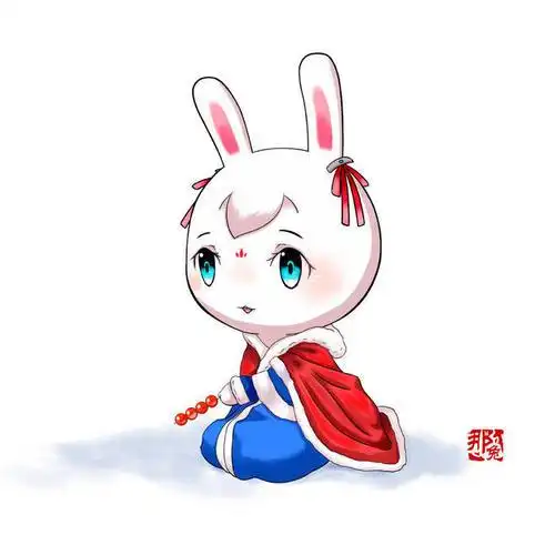 萌萌哒兔子头像图片