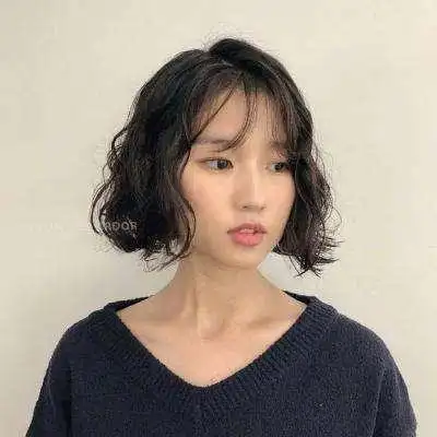 灵动女生发型示范:韩国正流行的短发图集