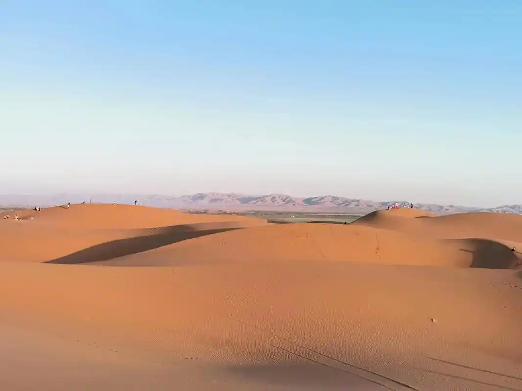 第二站——印象腾格里文化旅游度假区 腾格里沙漠的一角