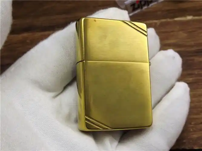 91年好品蚀刻纯铜1937复刻切角自由女神二手zippo