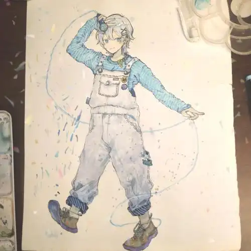 因喜欢sou桑才出的人设现摹了一个