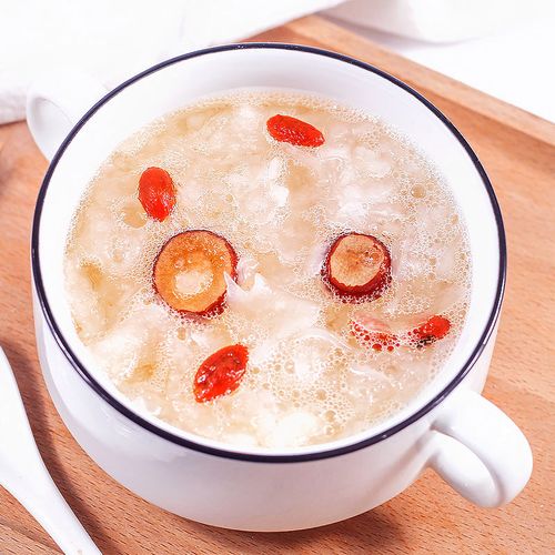 冻干银耳羹冲泡即食免煮红枣枸杞冰糖雪梨银耳汤非无糖速食代早餐