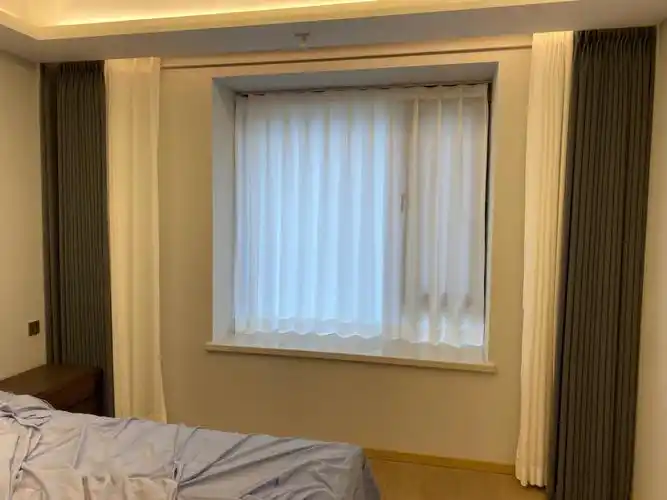 飘窗窗帘飘窗纱帘飘窗窗帘怎么装