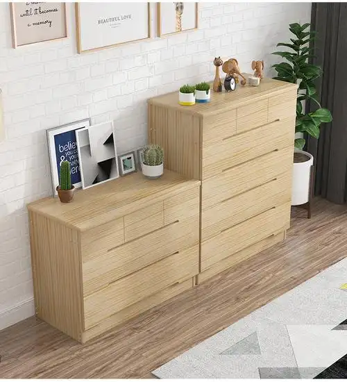 实木斗柜储物柜五斗橱收纳柜子抽屉柜卧室简约现代七斗五斗柜轻奢