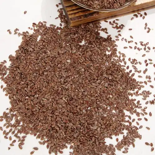 中药材亚麻籽亚麻子大胡麻胡麻子亚麻仁胡麻仁食用500克包邮