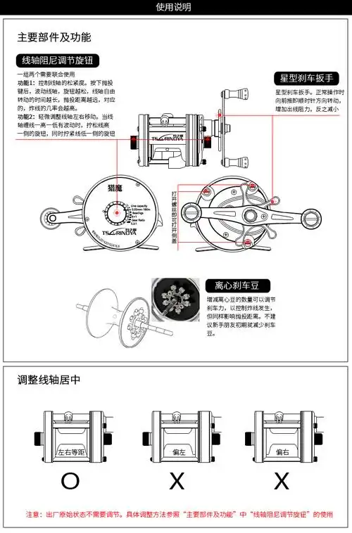 钓之屋猎魔左右手雷强轮打黑轮全金属鼓式轮远投鼓轮鱼线轮