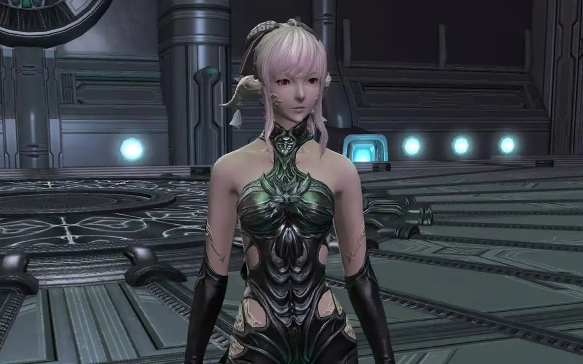 【ff14】国际服欧米茄f时装实机展示_最终幻想14_第一视角