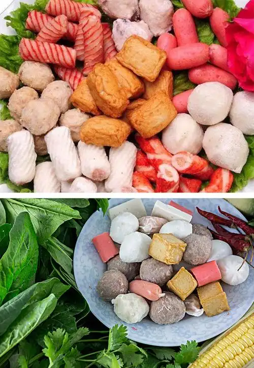 鲜品安井海鲜丸子 约500g