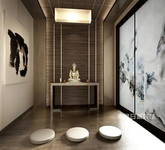现代简约 - 半岛华府现代简约260㎡佛堂