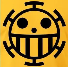 海贼王 罗的海贼旗和多弗拉明戈的海贼旗好像啊