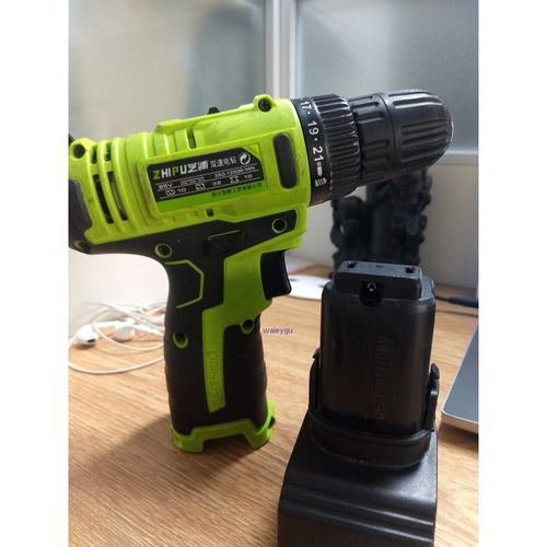 芝浦1.3ah 25v 锂电池电钻 手电钻 16.