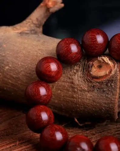 繁星点缀小叶紫檀金星手串