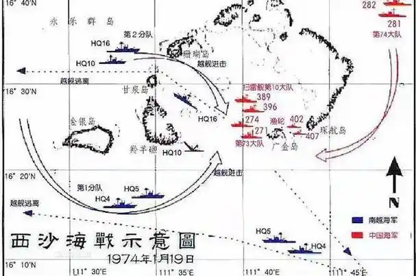 蒋介石暗中帮忙?1974年西沙海战,我军舰顺利通过台湾海峡的真相
