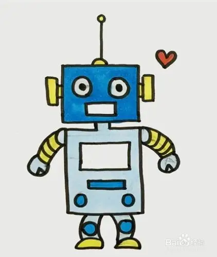 机器人怎么画