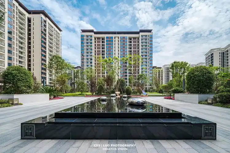 景观摄影 成都彭州置信丽都府二期