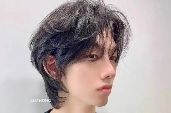 网红狼尾烫发造型时尚酷套必备卷发-好发型