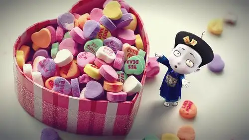 小僵尸图片,小僵尸表情,万圣节,糖果,鬼脸,暖萌,小僵尸壁纸,可爱,搞笑