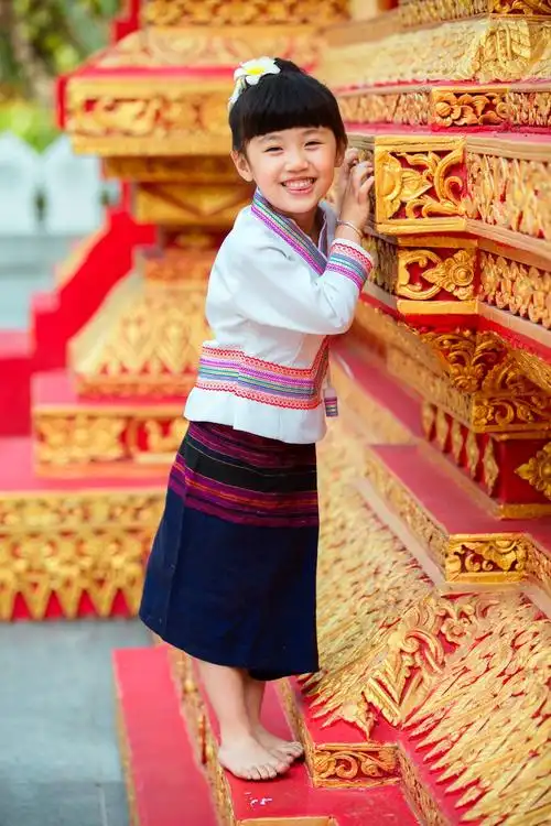六一化身傣族小公主