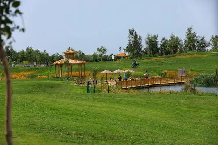 即将开放的库尔勒市体育公园生态园