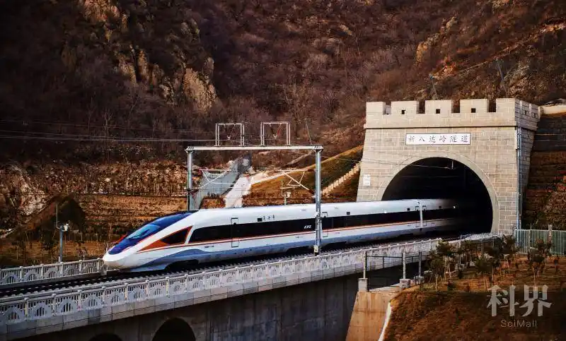 标准动车组在北京环行铁道试验基地,大西客专,郑徐客专等