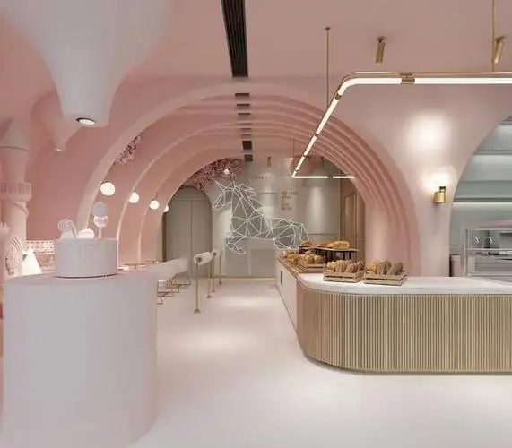 合肥蛋糕甜品店设计合肥店面装修蛋糕甜品店装修效果图