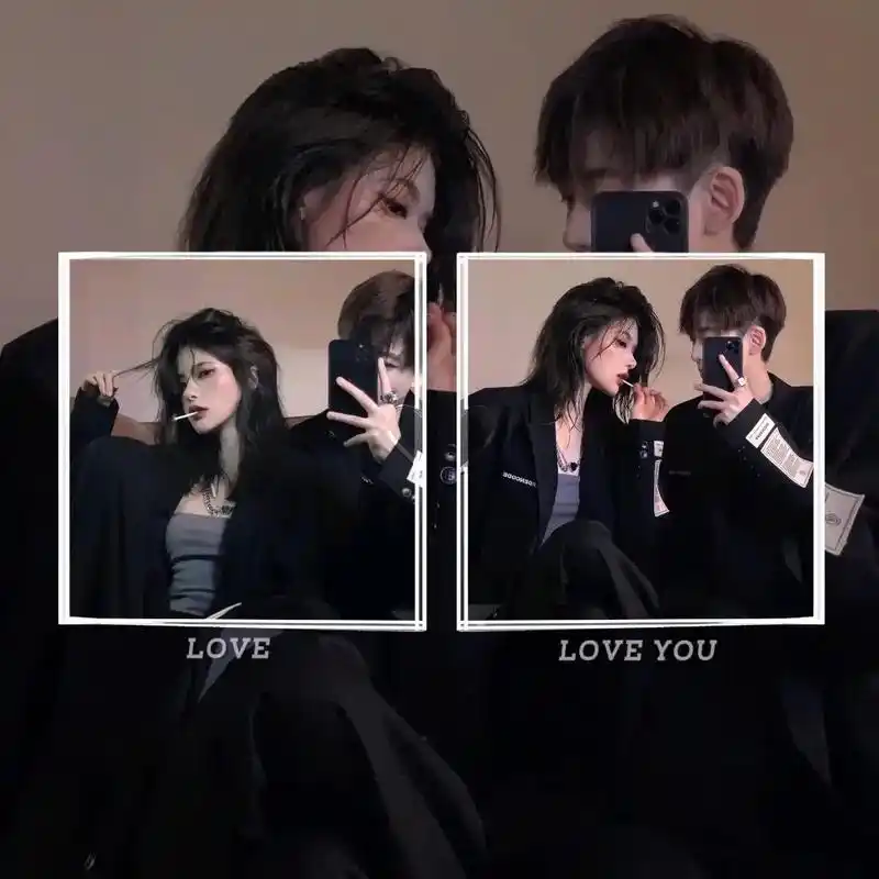 情侣头像 #神仙情头 #氛围感拉满的 - 抖音