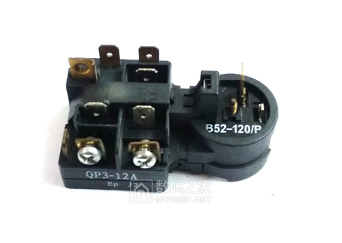 拆个冰箱压缩机的ptc启动器 qp3-12a,这样接线对吗?