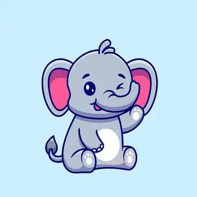 独角兽打篮球形象卡通形象