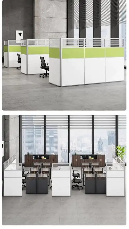 简约口腔牙科诊所玻璃隔断办公室车间可移动折叠矮屏风隔断墙1米宽1