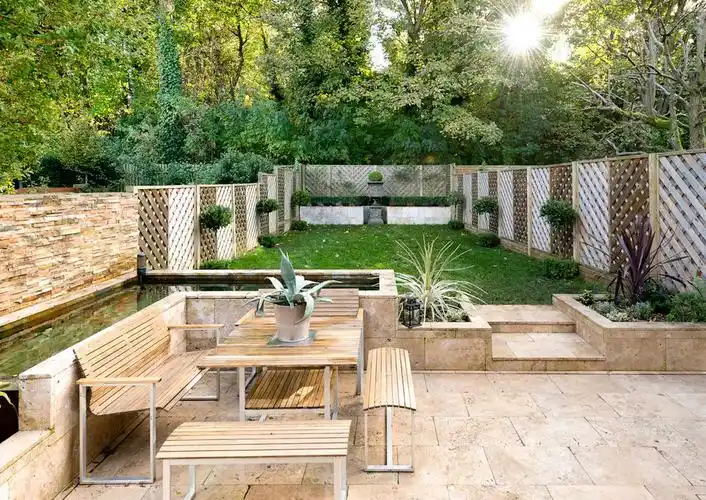 农村自建房庭院设计一般以简洁大方为主,一个院子在设计的时候只有