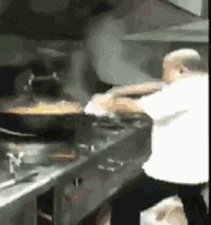 炒菜颠锅gif动图动图gif颠锅炒菜表情