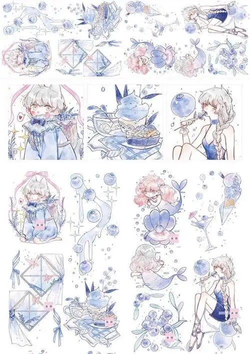 【jinxd 】手帐素材胶带贴纸礼貌拿图二传