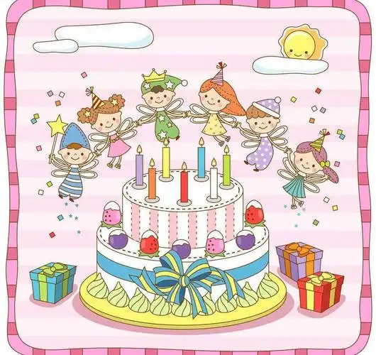 真的很巧啊～今天有两个宝宝一起过生日!