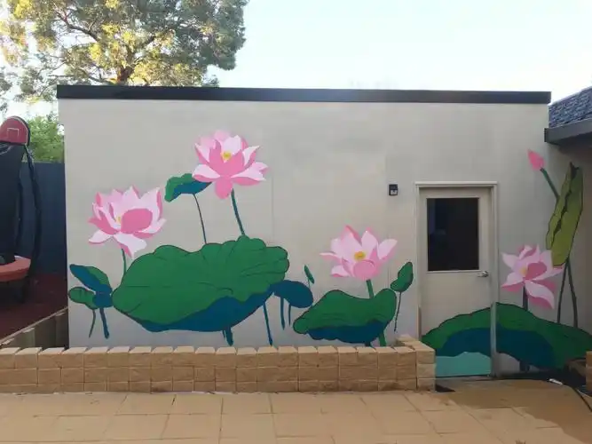 跨界手绘壁画来一波