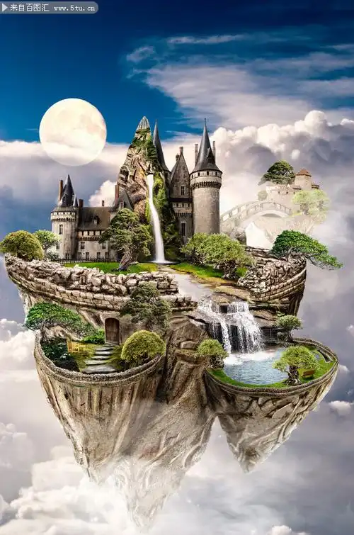 悬浮城堡图片