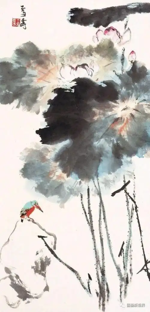 王雪涛写荷68幅,美不胜收!_荷花