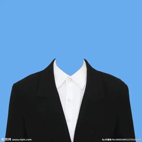 证件照女生正装图片