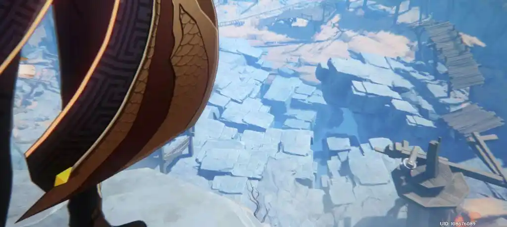 原神氵钟离你不会一直就在层岩巨渊上面看着吧