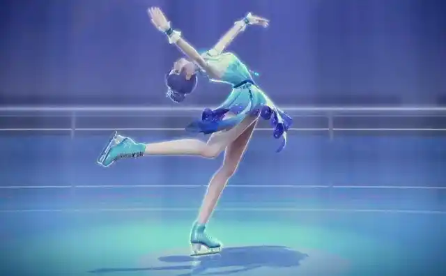 冰公主在跳舞