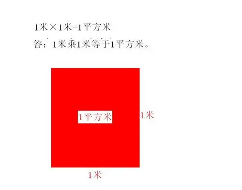 多少乘多少等于1平方米