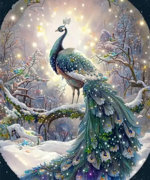 孔雀- 堆糖,美图壁纸兴趣社区