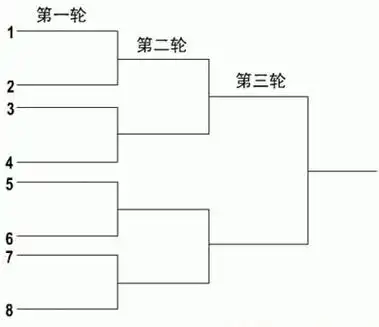 两支球队比赛的结果只有胜,负,不会出现平局.