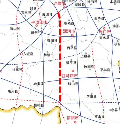 许昌至信阳高速公路将开工建设 系高速公路"双千工程"建设里程最长